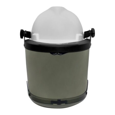 National Safety Apparel ArcGuard H20HTHAT 20 cal PureView Arc Flash Face Shield with Universal Adapter H20HTHAT